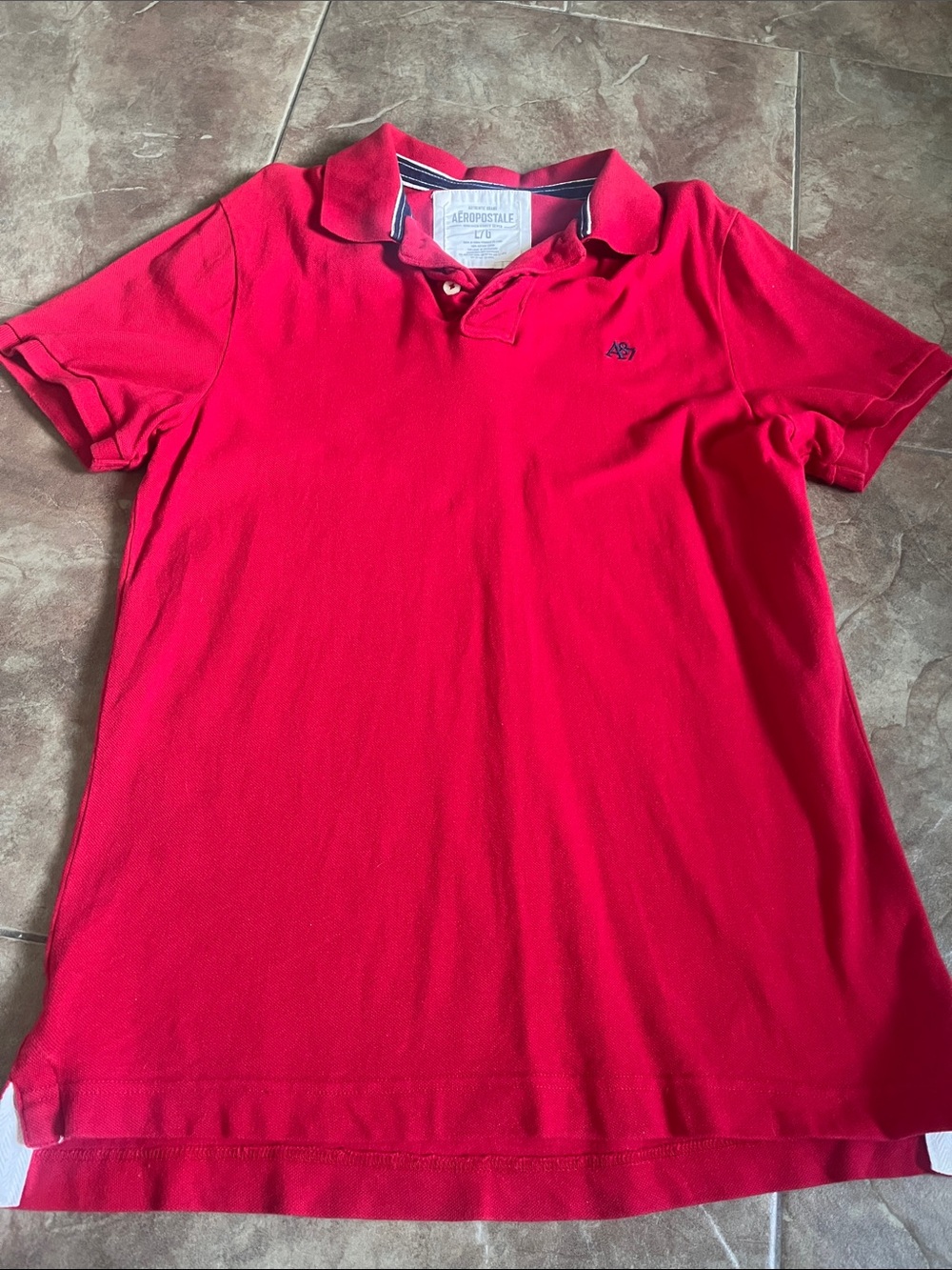 Aeropostale Men’s Red Polo Shirt